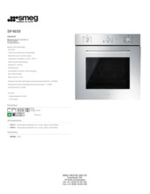 Product informatie SMEG oven inbouw SF465X