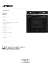 Product informatie SMEG oven inbouw SF6102TVN