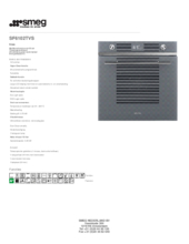 Product informatie SMEG oven inbouw SF6102TVS