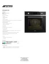 Product informatie SMEG oven inbouw SF6400TVN