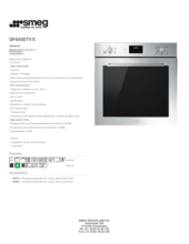 Product informatie SMEG oven inbouw SF6400TVX
