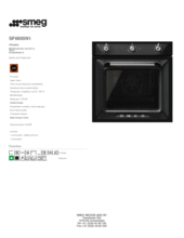 Product informatie SMEG oven inbouw SF6905N1