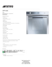 Product informatie SMEG oven inbouw SFP125E