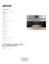 Product informatie SMEG oven inbouw SFP4390XPZ