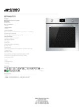 Product informatie SMEG oven inbouw SFP6401TVX
