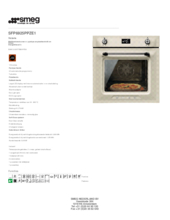 Product informatie SMEG oven inbouw SFP6925PPZE1