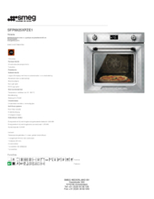 Product informatie SMEG oven inbouw SFP6925XPZE1