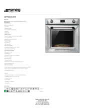 Product informatie SMEG oven inbouw rvs SFP6925XPZ