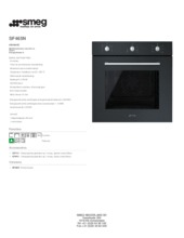 Product informatie SMEG oven inbouw zwart SF465N