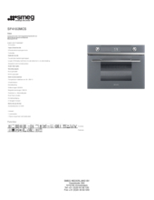 Product informatie SMEG oven met magnetron inbouw SF4102MCS