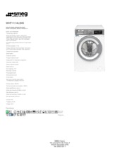 Product informatie SMEG wasmachine WHT814EIN