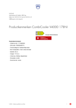 Product informatie V-Zug koelkast inbouw CombiCooler V4000
