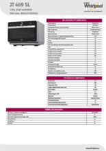 Product informatie WHIRLPOOL combi-magnetron zilver JT469SL