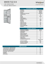 Product informatie WHIRLPOOL koelkast rvs WNF8T3ZXH