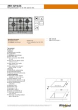 Product informatie WHIRLPOOL kookplaat inbouw AKR3291IX