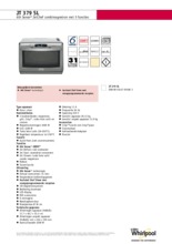 Product informatie WHIRLPOOL oven inbouw AKP237/05IX