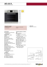 Product informatie WHIRLPOOL oven inbouw AKP458IX