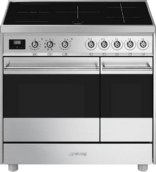 Smeg inductie fornuis C92IMX9 roestvrijstaal