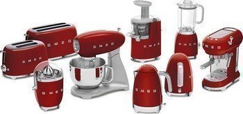 moed Uitsteken forum Smeg klein huishoudelijk in retro jaren'50 stijl