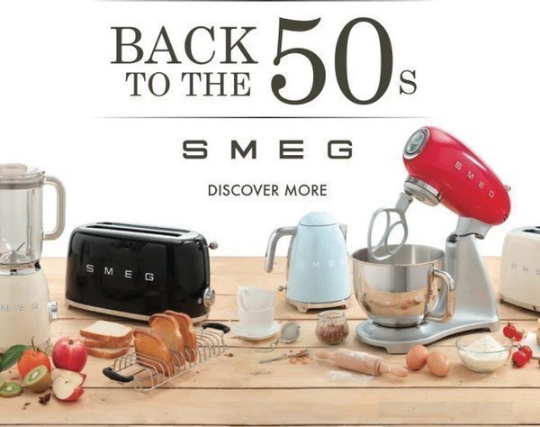 Introductie SMEG klein huishoudelijke apparatuur