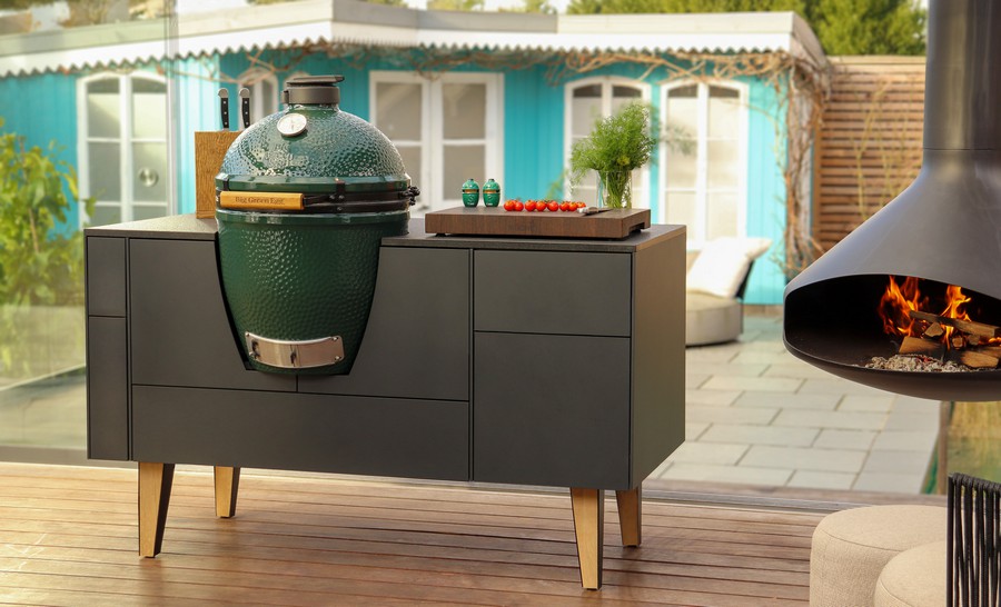 Freiluft de Outdoor Island 50 jaar Edition met Big Green Egg