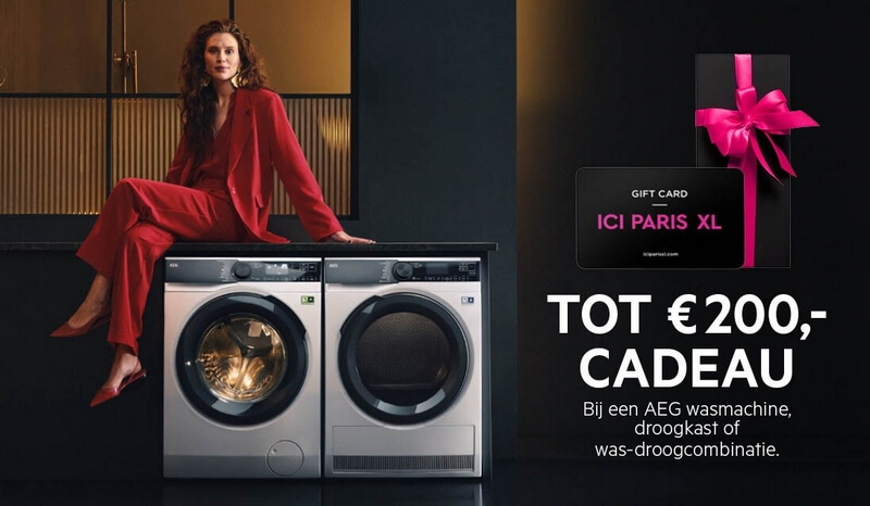 AEG ICI Paris XL actie - tot 200 euro kado