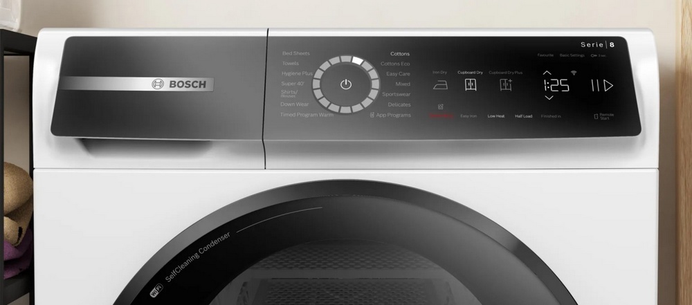 Bosch Serie 8 drogers: De nieuwe standaard in energiezuinig en behoedzaam drogen