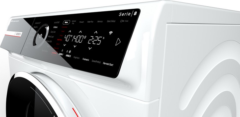 De nieuwe Bosch Serie 8 wasmachine met 11 kg capaciteit