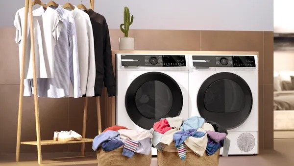 De Bosch Serie 8 wasmachine met bijpassende drogert
