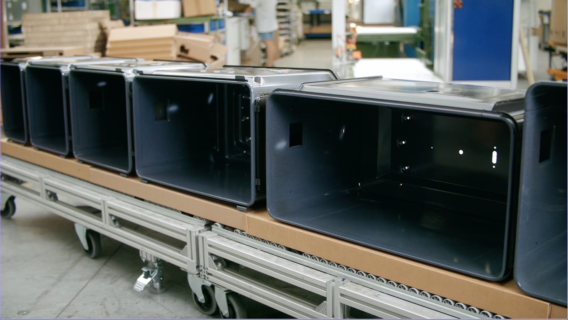 ILVE assemblage in Italië