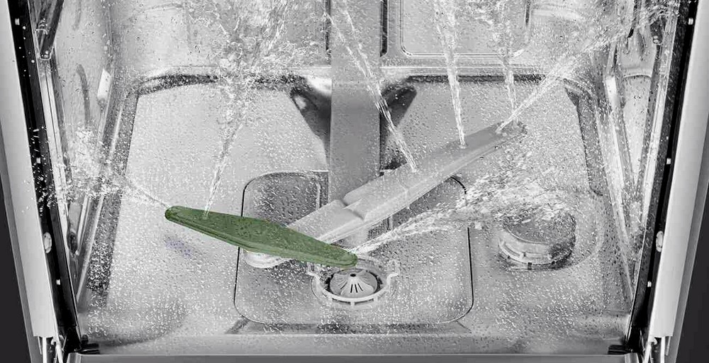 De innovatieve sproeiarmen van de nieuwe Smeg vaatwasser