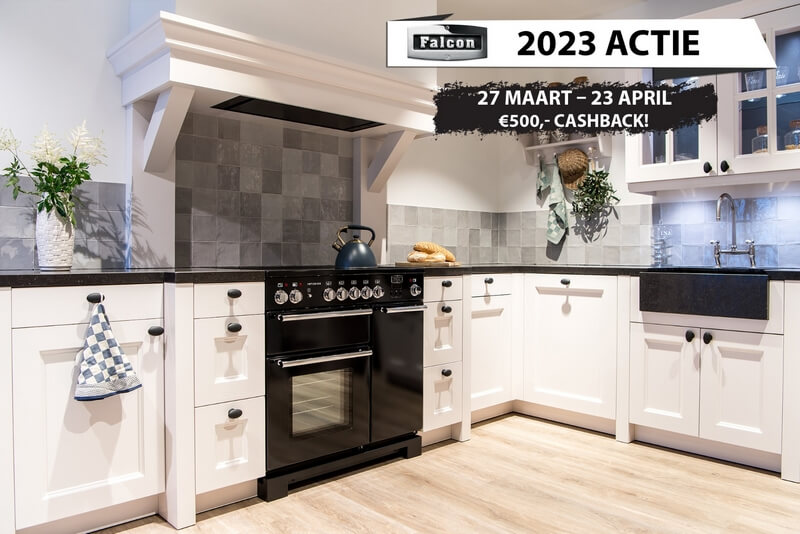 € 500,- cashback actie op FALCON fornuizen
