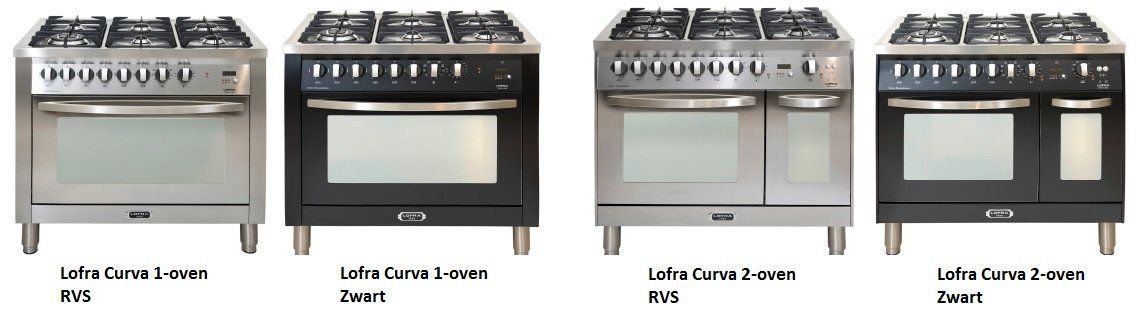 Lofra introduceert de Curva serie fornuizen