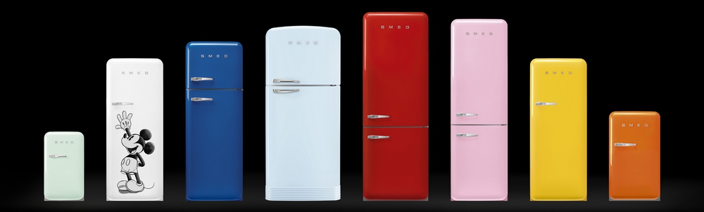 Smeg Jaren '50 koelkasten: retro design met moderne prestaties