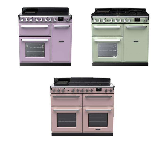 Falcon Estel Deluxe fornuizen zijn leverbaar in diverse kleuren