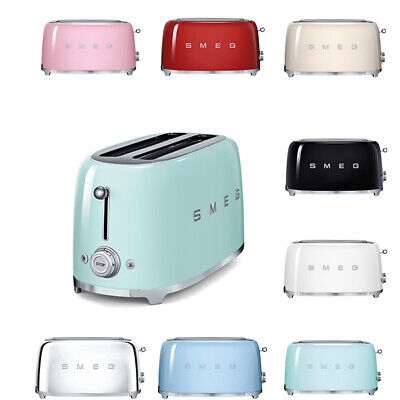 De Smeg broodrooster is leverbaar in diverse kleuren.