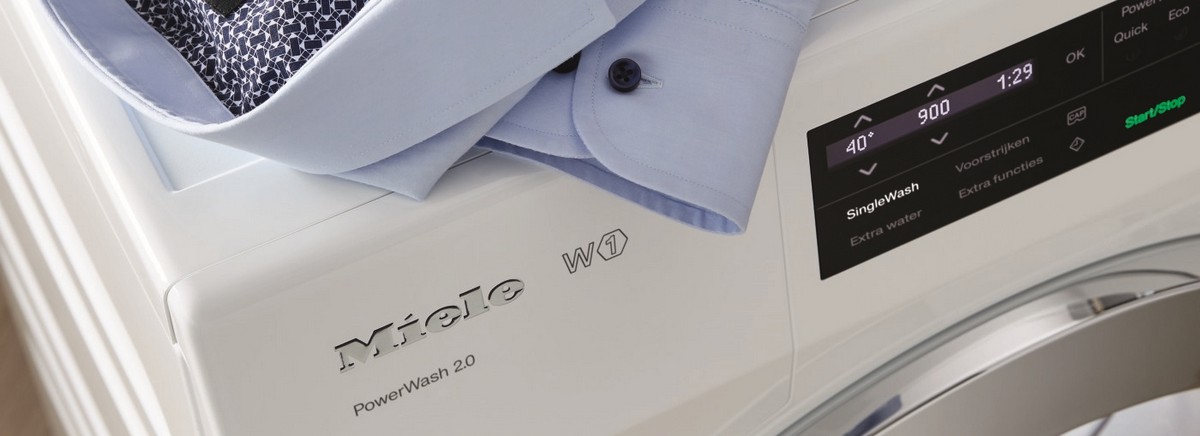 SingleWash van Miele voor het snel wassen van een apart shirt of broek