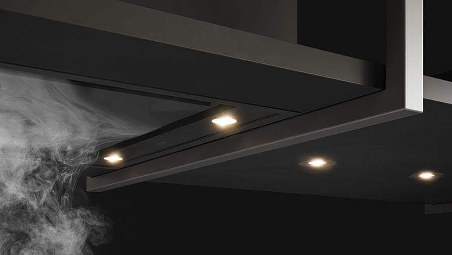 LED verlichting op de NOVY Frame afzuigkap