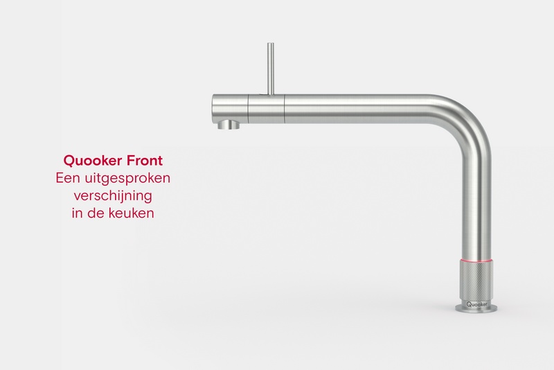 Quooker introduceert nieuwe kraan: Front