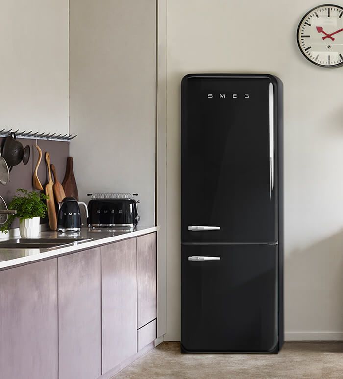 Ananiver bezoeker doel Nieuwe FAB38 aan Smeg retro jaren'50 koelkasten