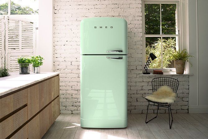 minstens last Vorige Update en nieuwe kleuren Smeg FAB50 serie koelkasten