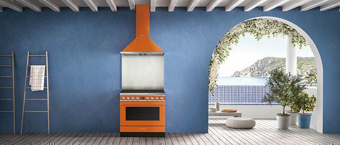 De nieuwste fornuizen van Smeg: Portofino serie. Leverbaar in verschillende kleuren