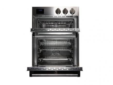 Interesseren Uitgang Seraph Steel dubbele inbouw oven met stoom functie